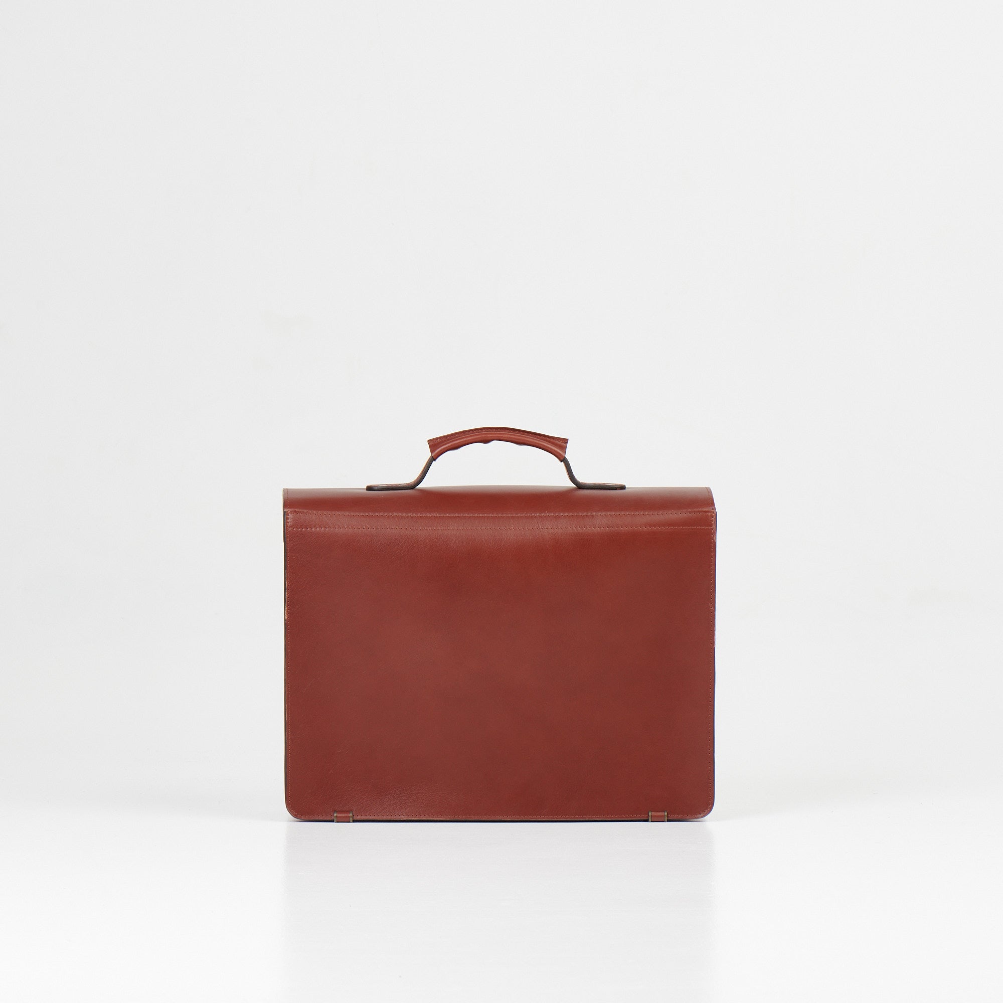 Cognac Leather Briefcase No 36
