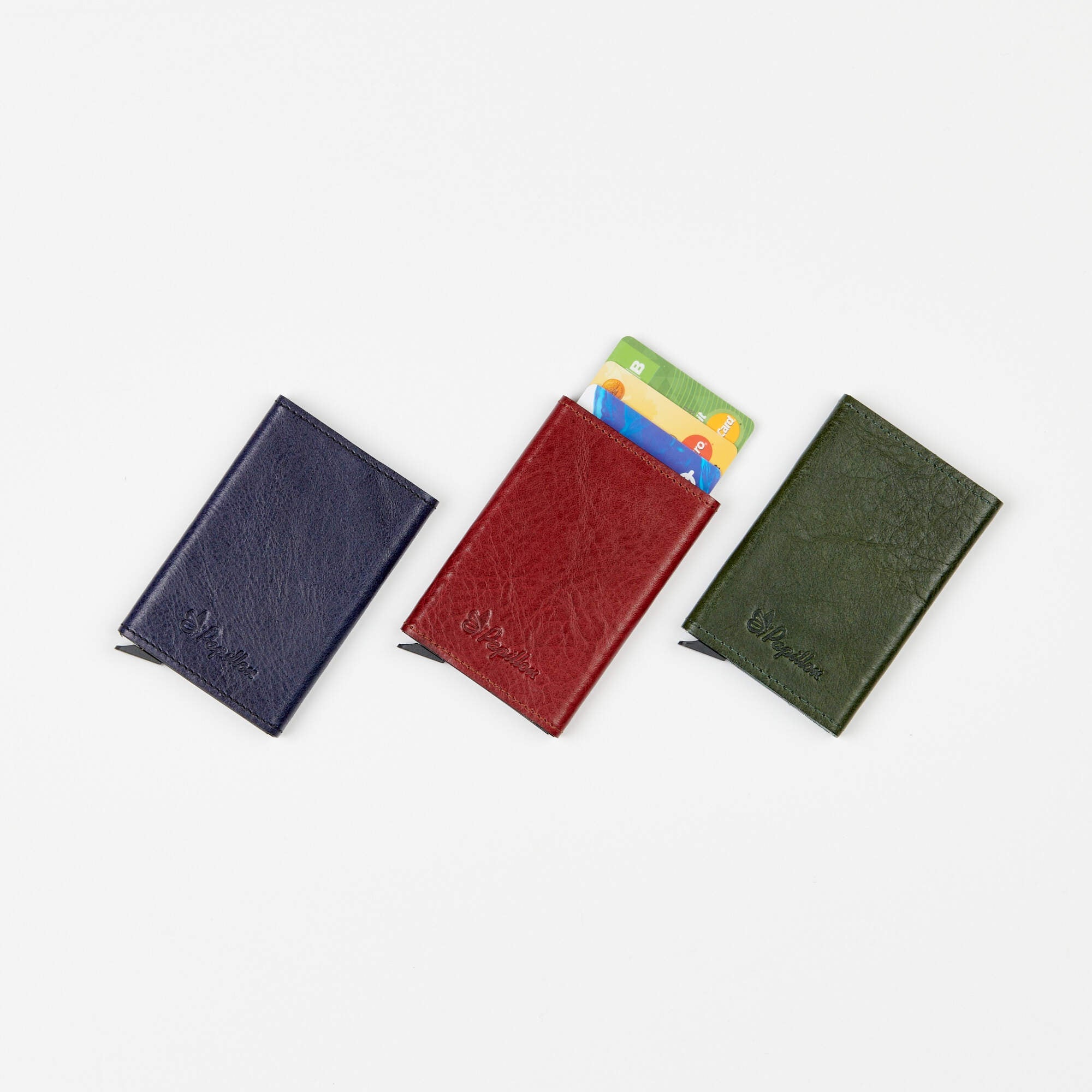 Compact Leather Card Holder No 40