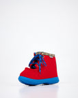Red Felt Winter Boots for Cold Weather Comfort