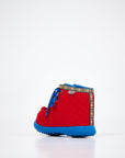 Red Felt Winter Boots for Cold Weather Comfort