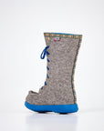 Grey Felt Winter Boots for Cold Weather Comfort