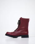 All-Season 511 Burgundy Leather Boots – Durable & Stylish by Samelin at www.brixbailey.com