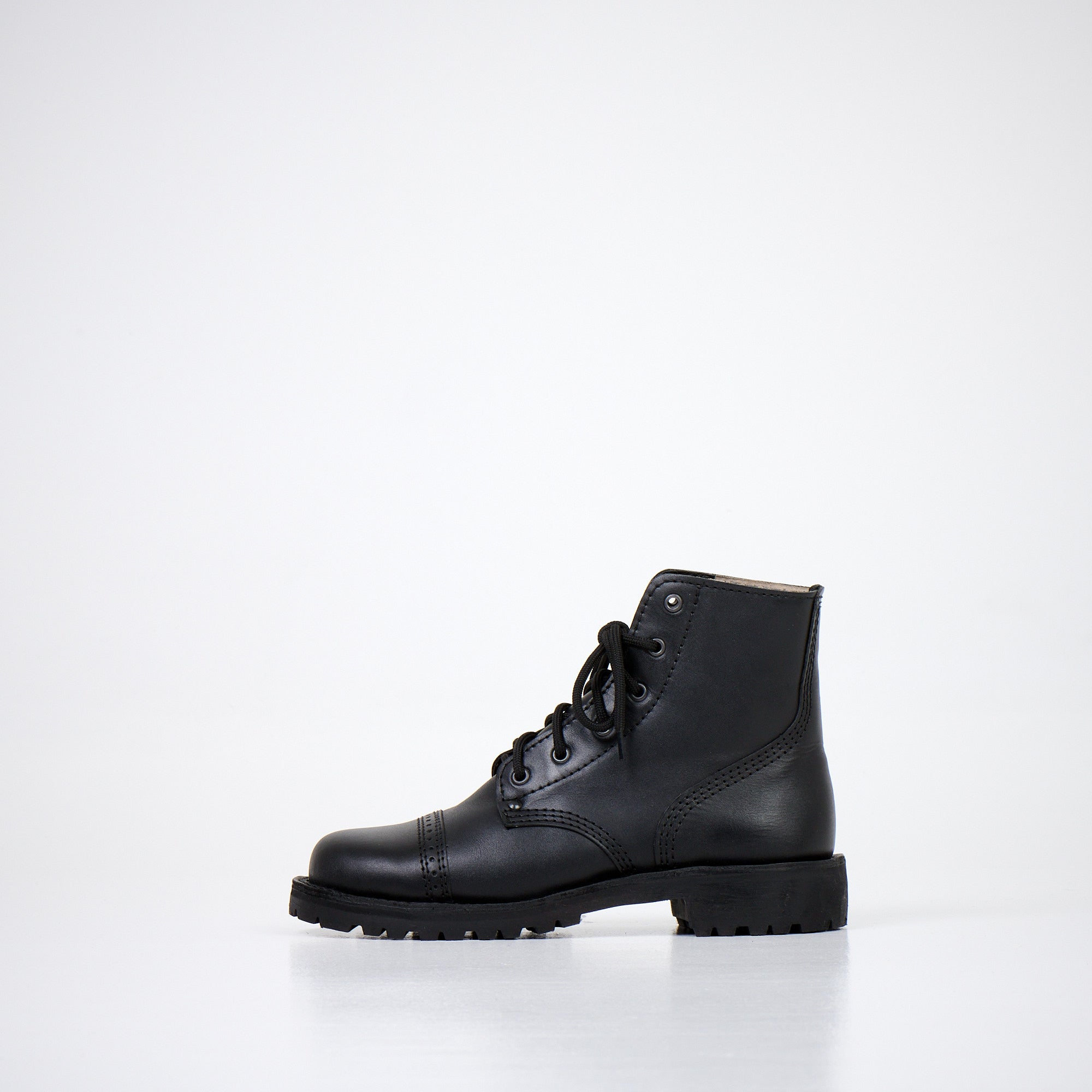 AIPI-PS-2 Military-Inspired Leather Boots – Durable &amp; Versatile by Aipi at www.brixbailey.com