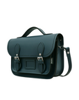 Leather Midi Satchel - Pine