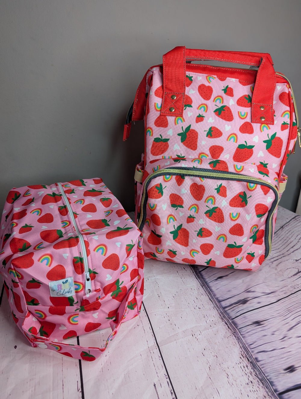 Strawberry Fields Changing Bag