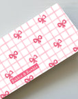 Travel Changing Mat - Pink Bows
