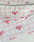 Nappy Wallet - Pink Bows
