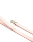 Pink Leather Dog Lead