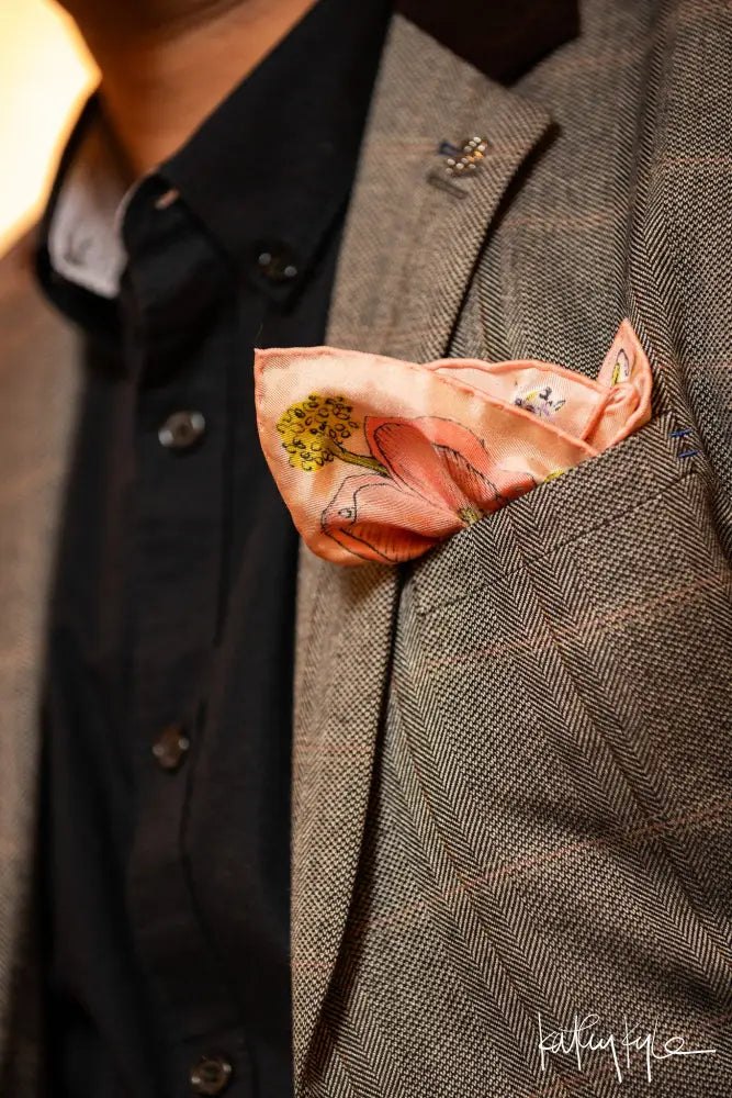 Pink Lady Silk Scarf