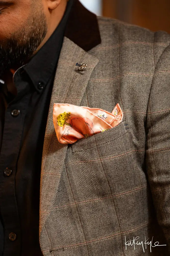 Pink Lady Silk Scarf