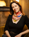 Pink Lady Silk Scarf