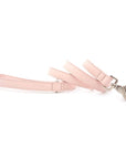 Pink Leather Dog Lead