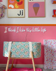 Anti-Roll Wedge Changing Mat - Magenta Pink Floral Print