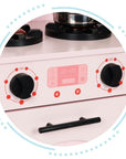 Pink Wooden Play Kitchen with Accessories