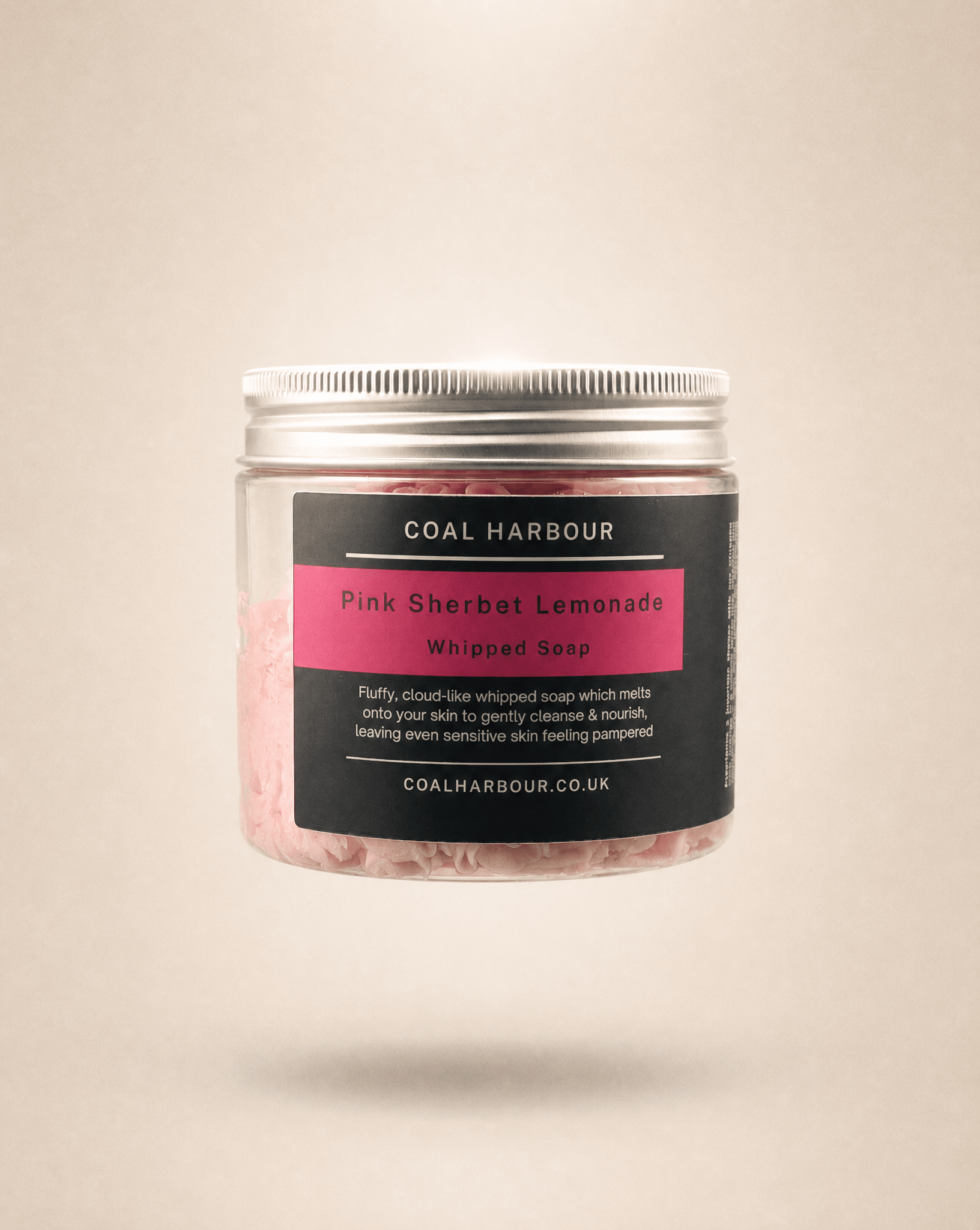 Pink Sherbet Lemonade Whipped Soap 120g
