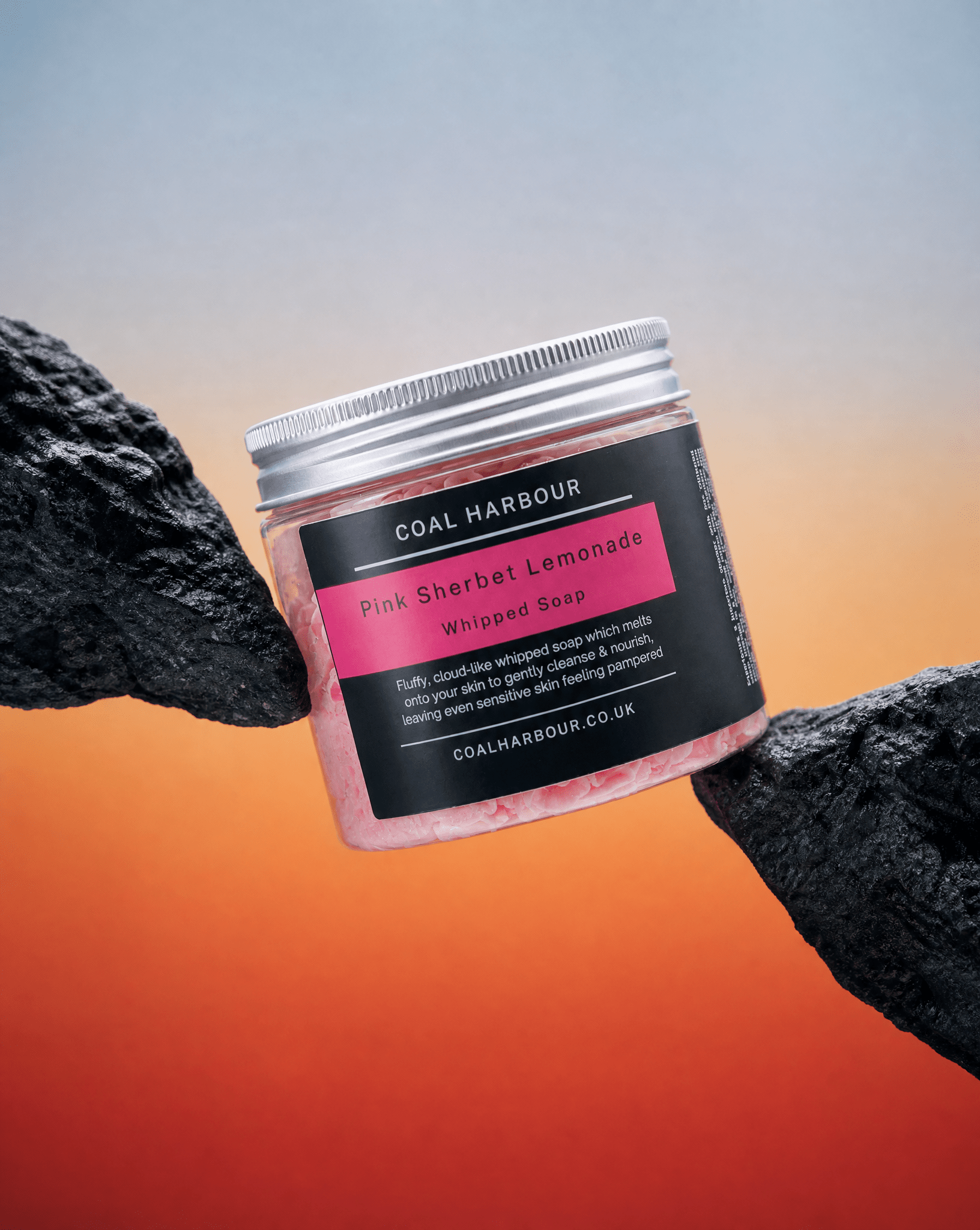 Pink Sherbet Lemonade Whipped Soap 120g