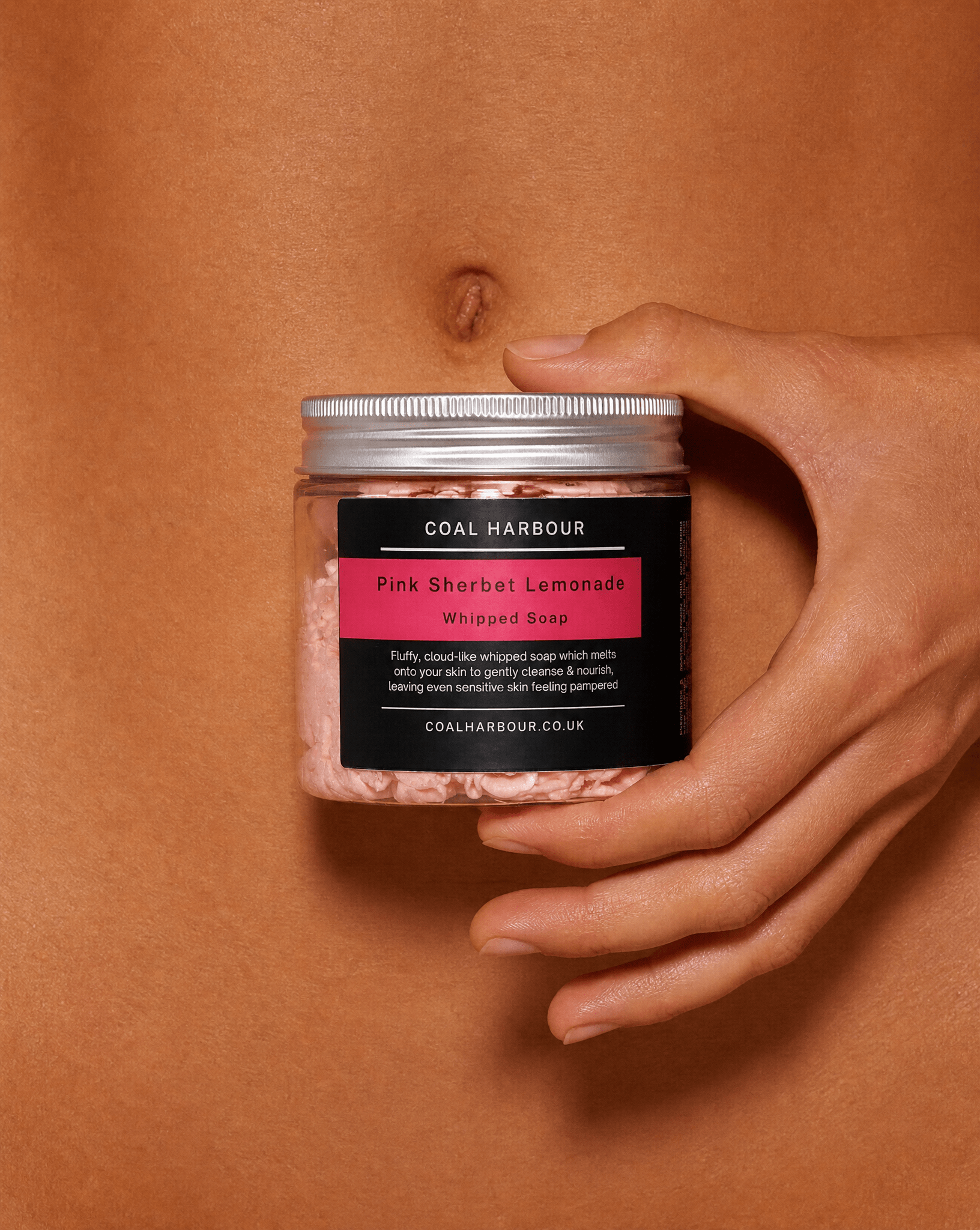 Pink Sherbet Lemonade Whipped Soap 120g