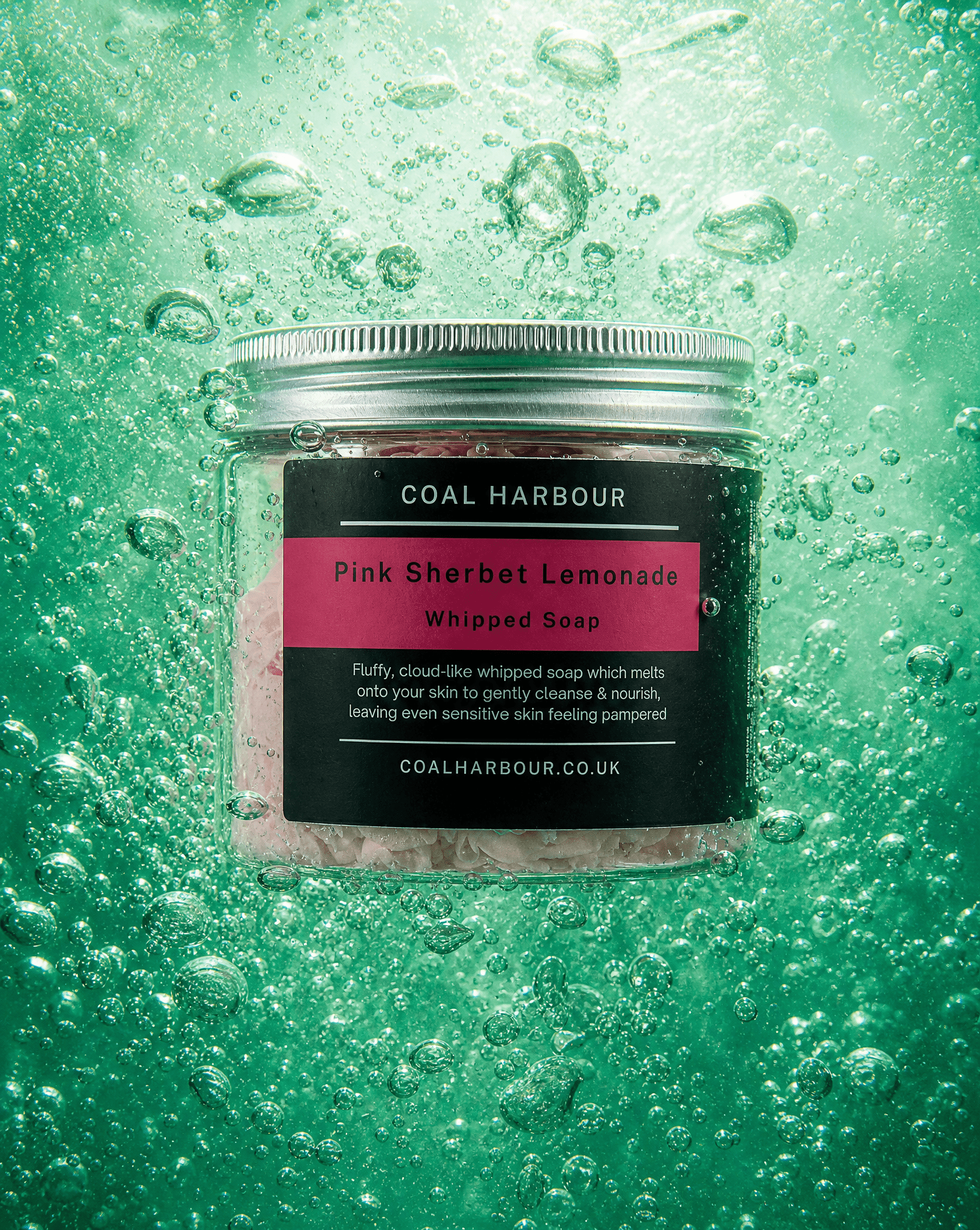 Pink Sherbet Lemonade Whipped Soap 120g