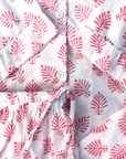 Rose Pink Leaf Pyjamas