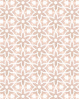 Luxury Fleur porcelain floor and wall tiles, pink and white hex pattern, anti-slip matte finish, indoor-outdoor use by Maria Starling Design at brixbailey.com