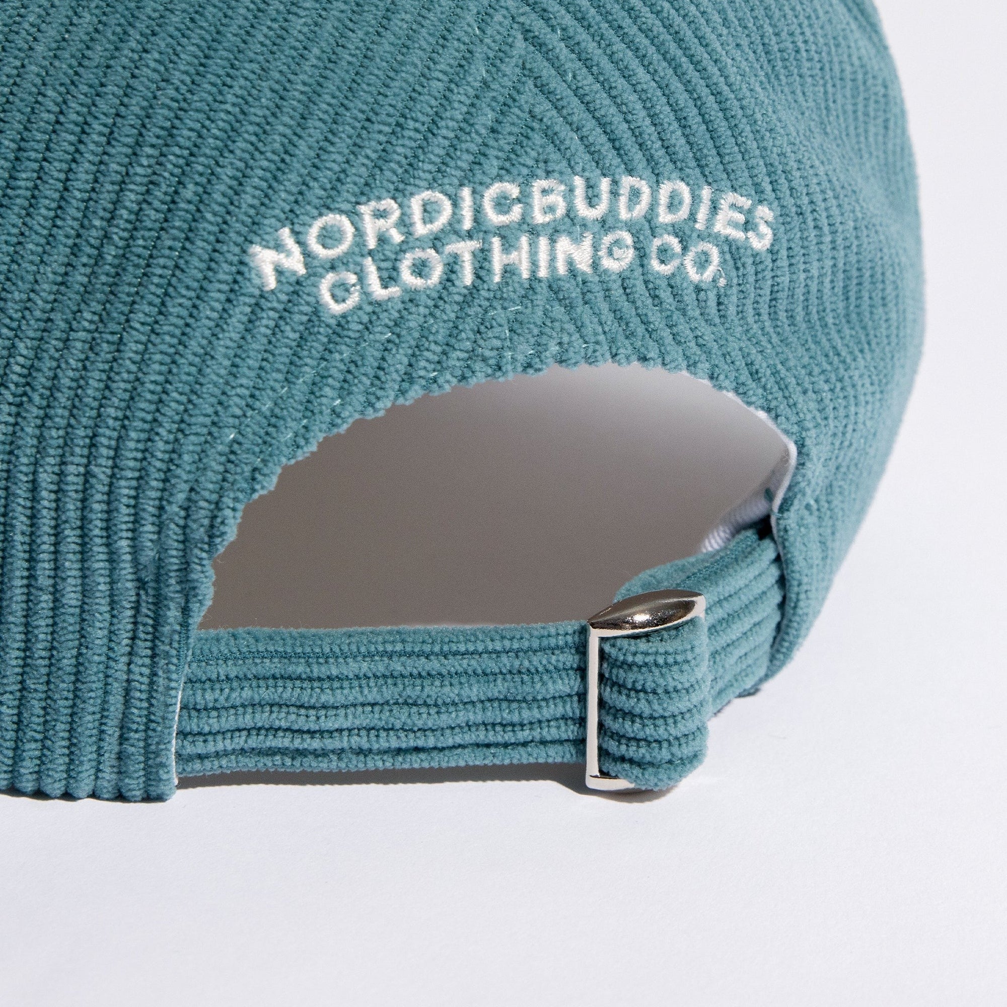Petrol Blue Corduroy Dad Cap