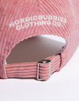Pink Corduroy Dad Cap Inspired by Pippi