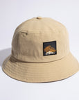 Pippi Longstocking Beige Cotton Bucket Hat