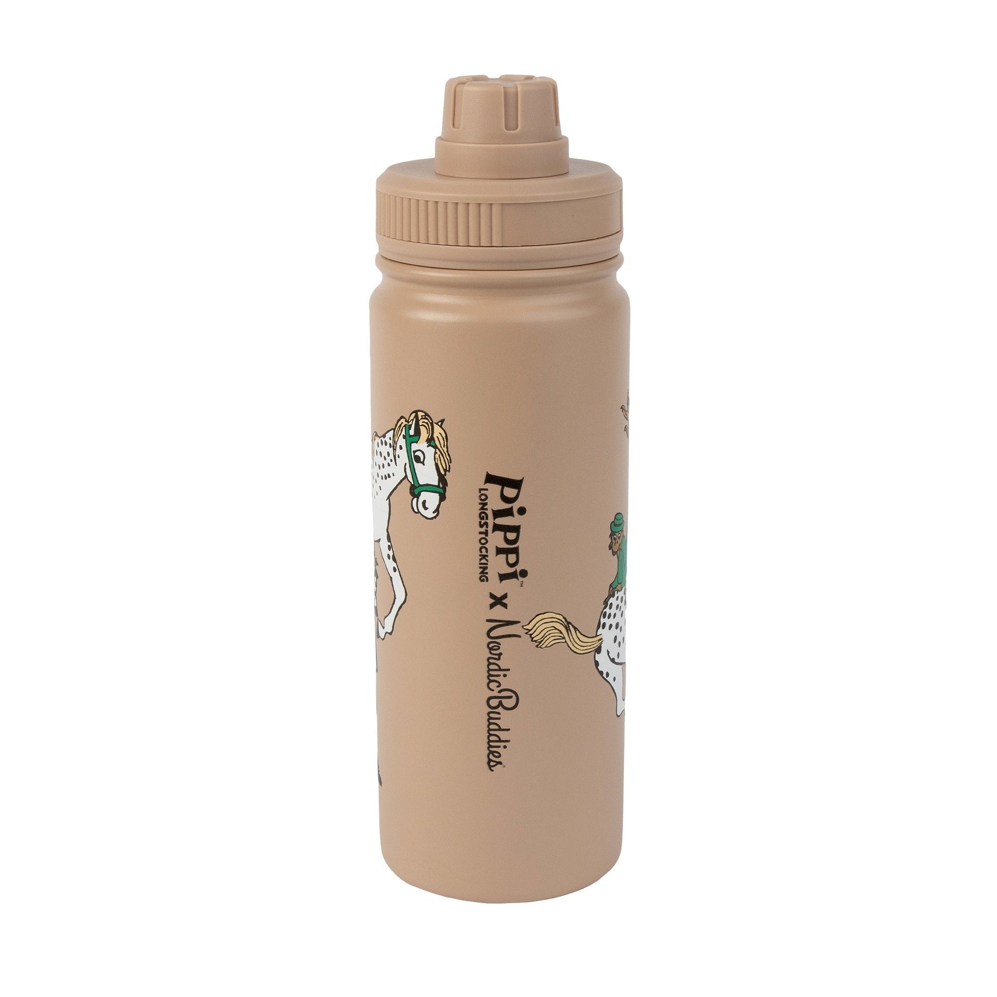 Beige Thermal Bottle for Daily Adventures