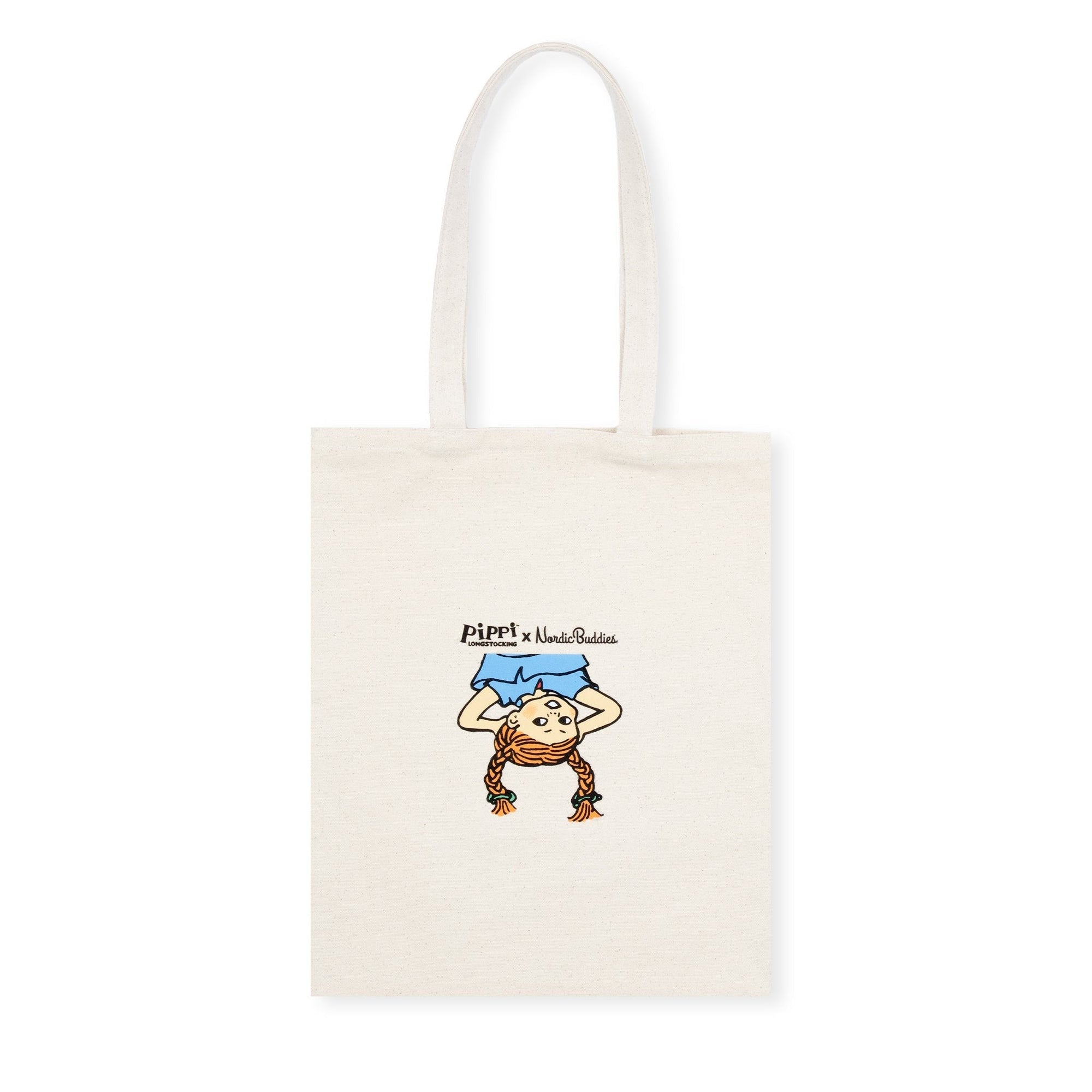 Upside Down Cotton Canvas Tote Bag