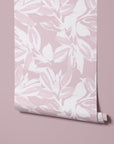 Pitch Abstract Floral Wallpaper