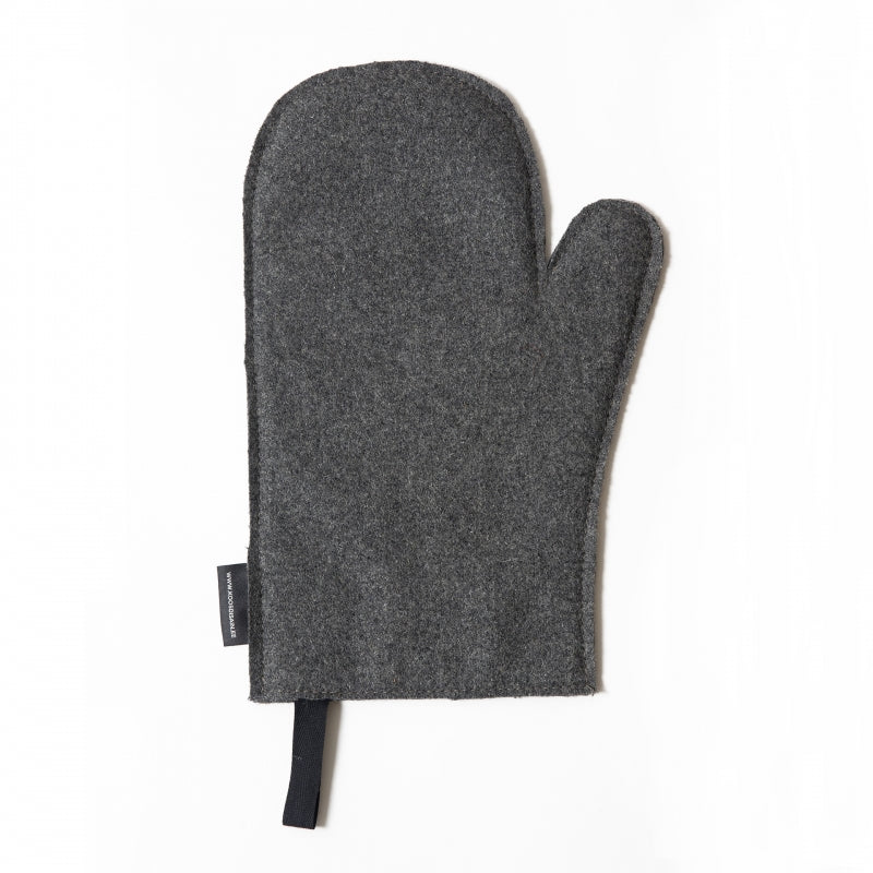 Versatile Kitchen Mitten – Leather &amp; Wool, Perfect for Cooking &amp; BBQ by KOOSdisain at www.brixbailey.com