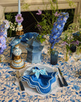 Blue Garland Placemats - Set of 4