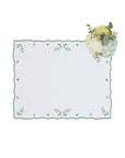 Green Blossom Rectangular Placemats - Set of 4