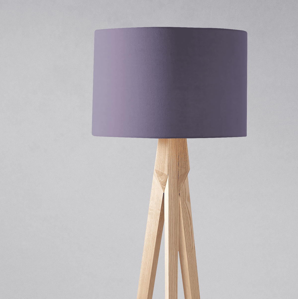 Plain Aubergine Lampshade – Handmade UK, Purple Ceiling or Table Lamp Shade | Made to Order