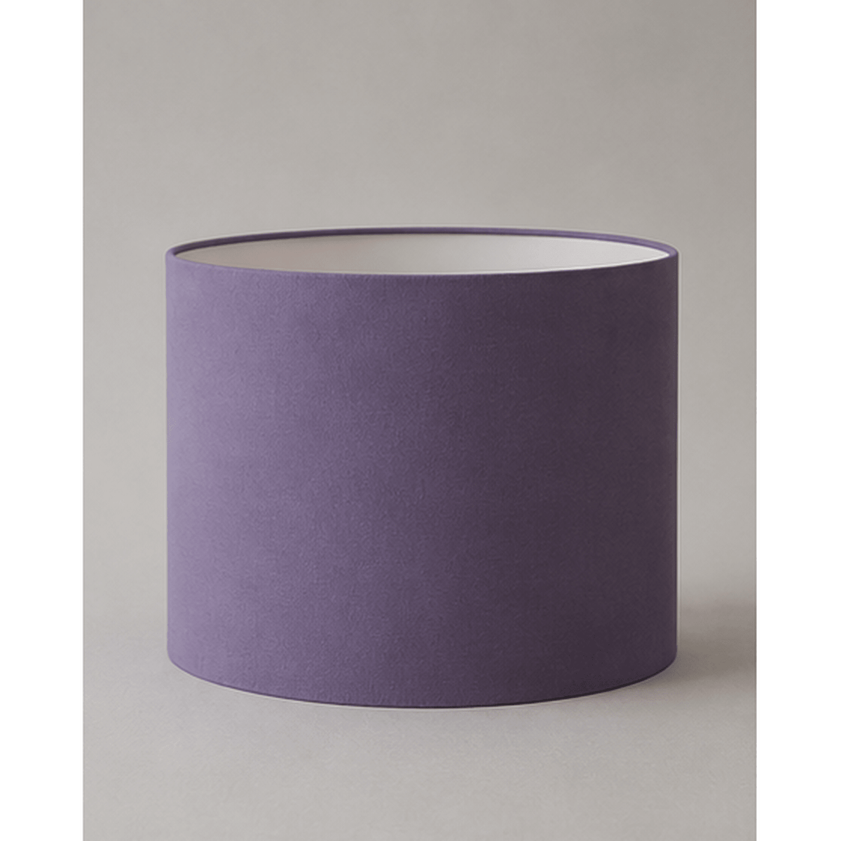 Plain Aubergine Lampshade – Handmade UK, Purple Ceiling or Table Lamp Shade | Made to Order
