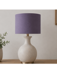 Plain Aubergine Lampshade – Handmade UK, Purple Ceiling or Table Lamp Shade | Made to Order