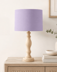 Plain Lavender Lampshade – Handmade UK, Lilac Ceiling or Table Lamp Shade | Made to Order