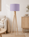 Plain Lavender Lampshade – Handmade UK, Lilac Ceiling or Table Lamp Shade | Made to Order