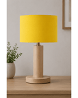 Plain Yellow Lampshade – Handmade UK, Ceiling or Table Lamp Shade | Made to Order