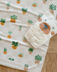 Travel Changing Mat - Pot Plants
