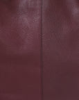 Maroon Leather Convertible Tote Backpack Brix and Bailey Ethical Leather Bag Brand