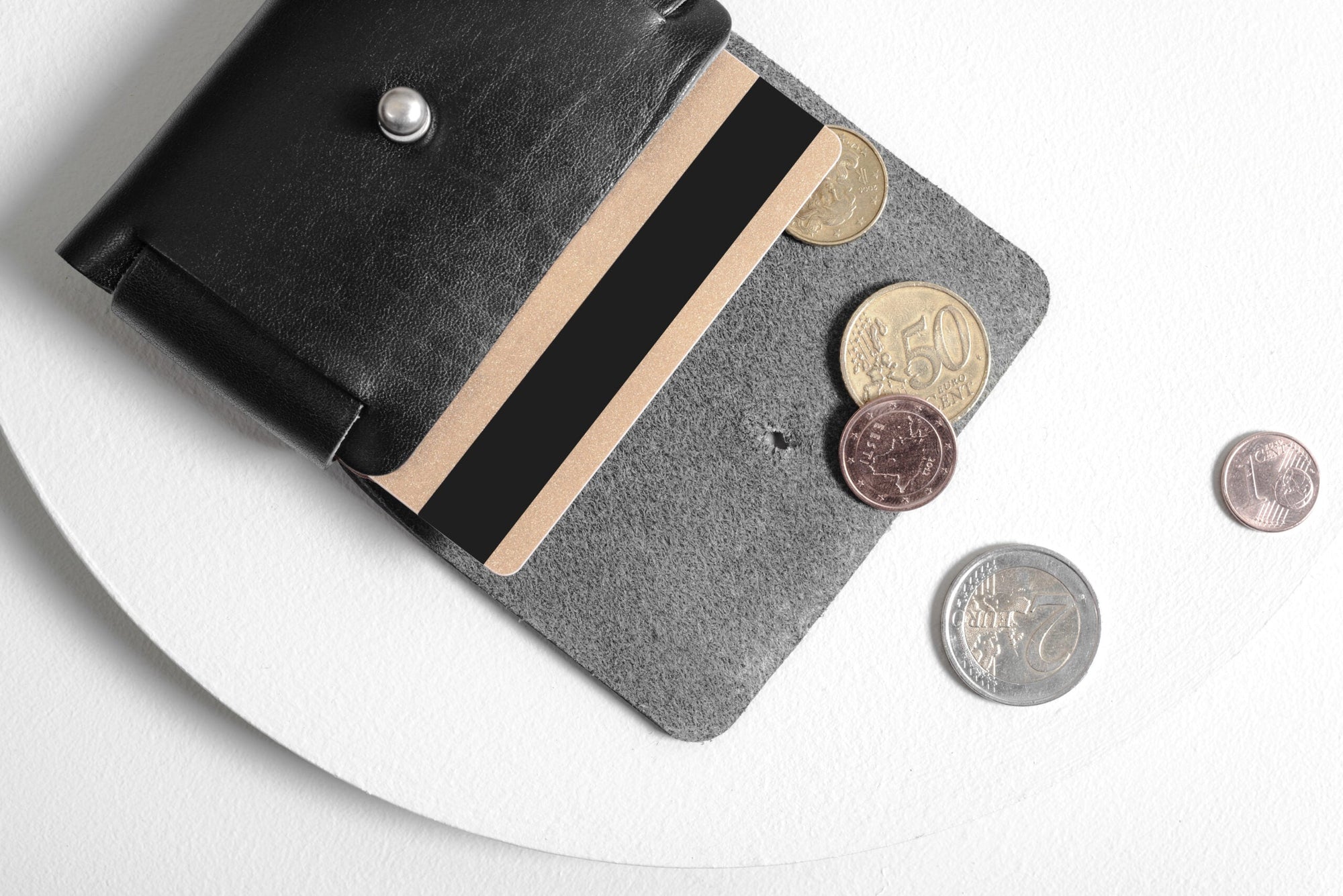 Compact Leather Plump Pouchie Wallet – Minimalist &amp; Secure by Craftory at brixbailey.com