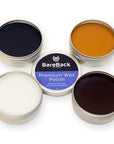 Bareback Footwear Premium Wax Polish- Available in 6 colours 75ml