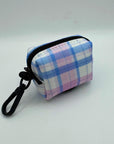 Poo Bag Holder - Pink Tartan