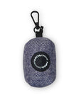 Poo Bag Holder - Tweed Blue
