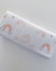 Travel Changing Mat - Pink Rainbow