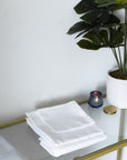 Organic Cotton Waffle Bathroom Towels-2