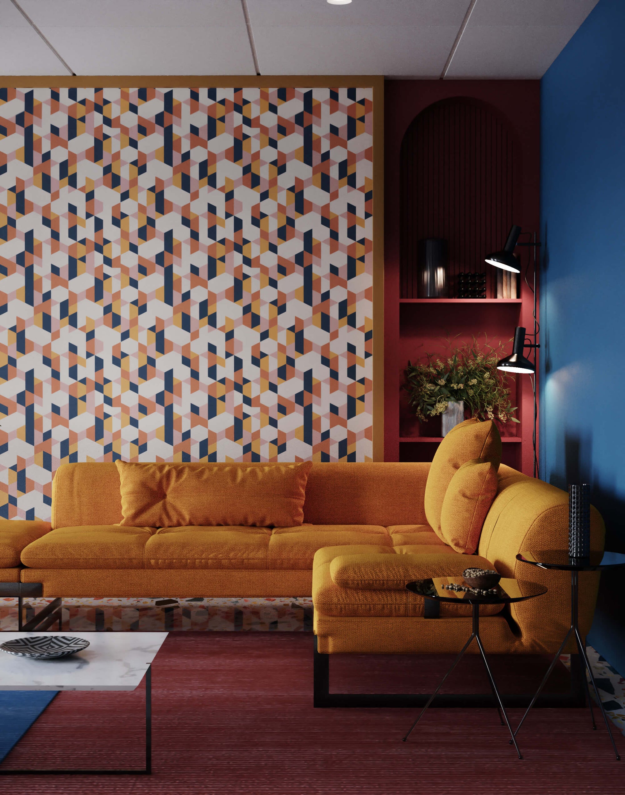 Fraser Geometric Pattern