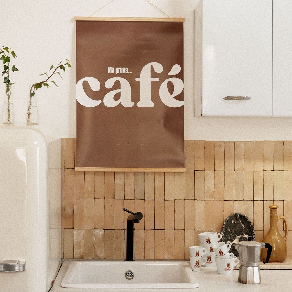 Cafe Wall Poster in 50x70 cm Size