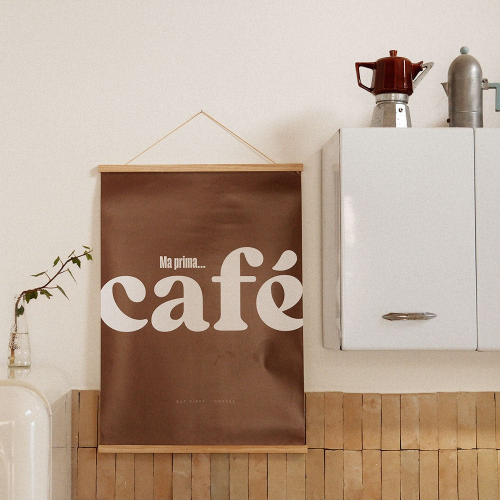 Cafe Wall Poster in 50x70 cm Size
